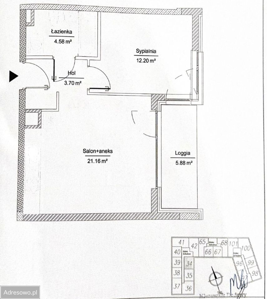 Mieszkanie 2-pokojowe Warszawa Włochy. Zdjęcie 11