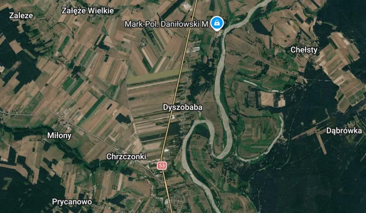 Działka inwestycyjna Dyszobaba