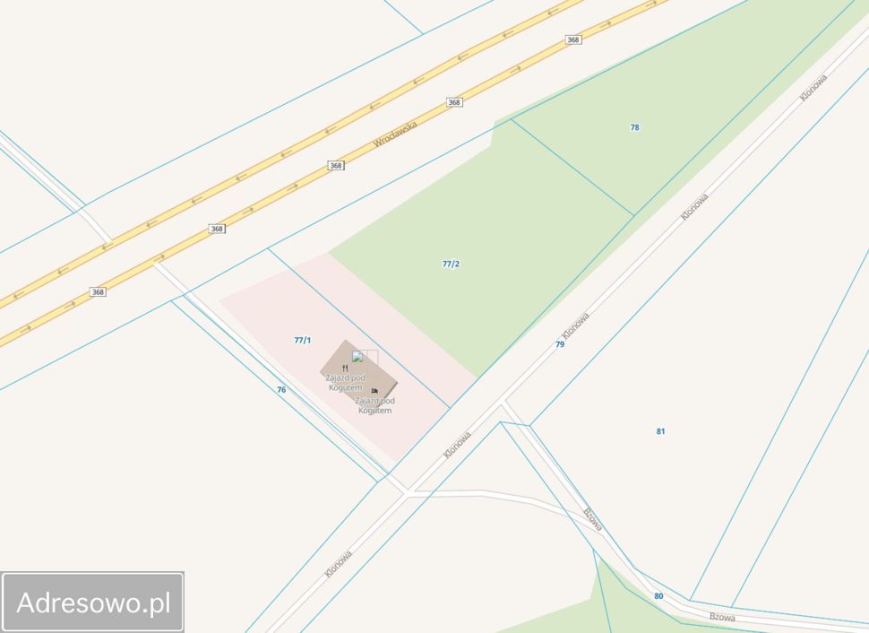 Działka inwestycyjna Borowa, ul. Klonowa. Zdjęcie 7