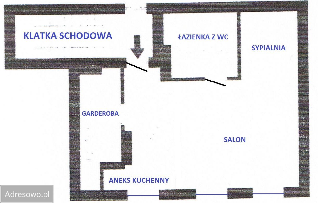 Mieszkanie 1-pokojowe Wrocław Stare Miasto, ul. św. Jadwigi. Zdjęcie 10