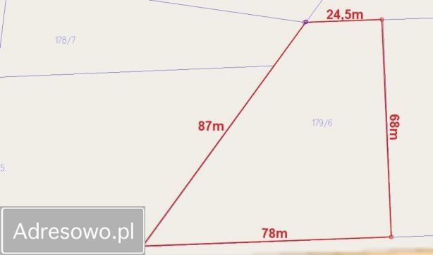 Działka budowlana Ostrowite. Zdjęcie 3