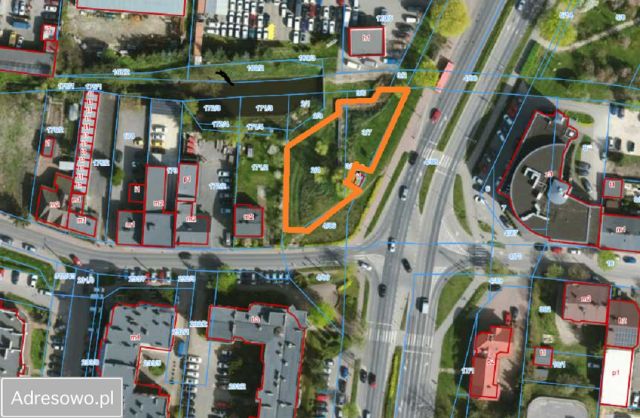 Działka inwestycyjna Piotrków Trybunalski Śródmieście, al. Armii Krajowej. Zdjęcie 1