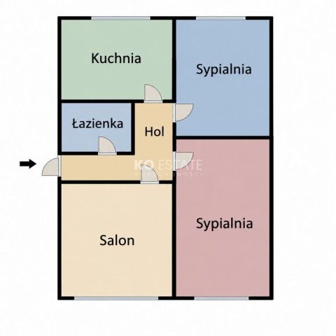Mieszkanie 3-pokojowe Wrocław Sołtysowice. Zdjęcie 13