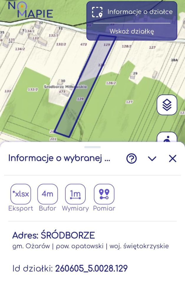 Działka budowlana Śródborze. Zdjęcie 4