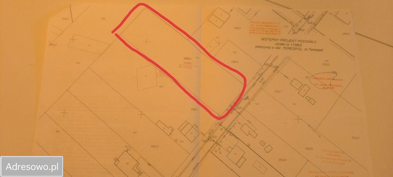 Działka budowlana Terespol, ul. Bolesława Prusa. Zdjęcie 8