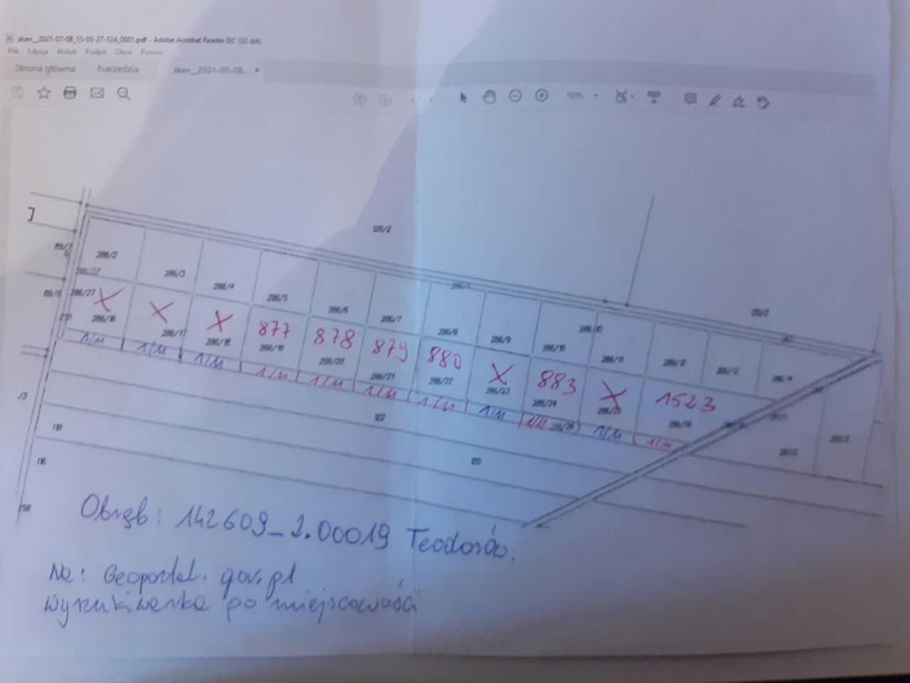 Działka budowlana Teodorów. Zdjęcie 3