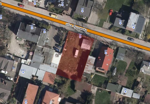 Działka budowlana Warszawa Włochy, ul. Sycowska. Zdjęcie 1