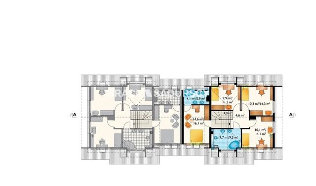 bliźniak, 5 pokoi Myślenice, ul. Tarnówka. Zdjęcie 22