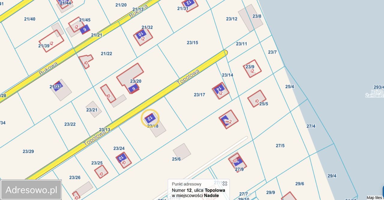 Działka Nadole, ul. Topolowa. Zdjęcie 2
