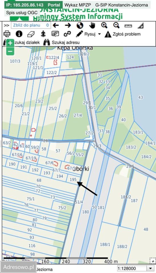 Działka budowlana Obórki. Zdjęcie 3