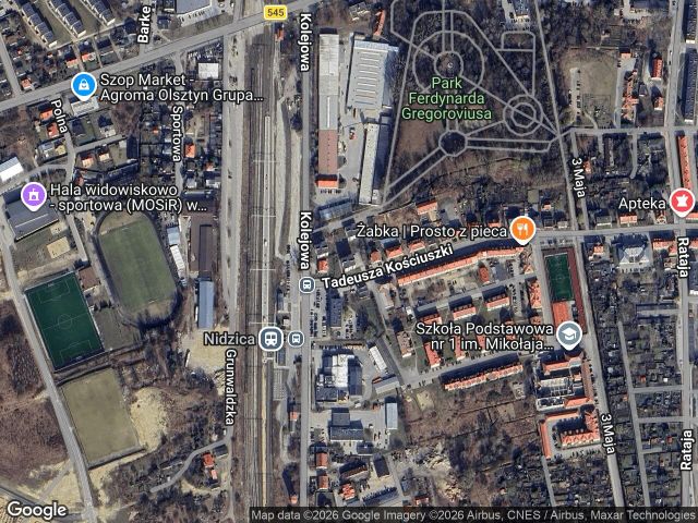 Mieszkanie 2-pokojowe Nidzica, ul. Kościuszki. Zdjęcie 1