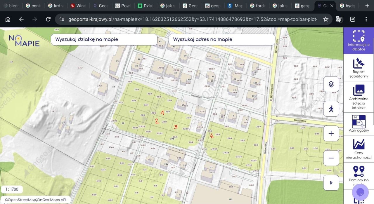 Działka budowlana Bydgoszcz Fordon. Zdjęcie 1