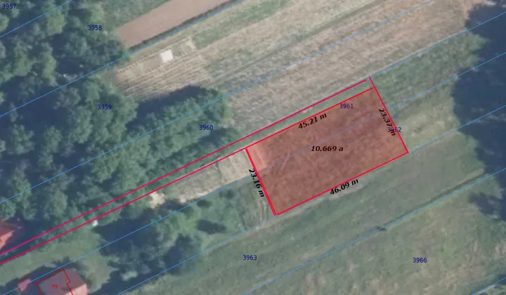 Działka budowlana Pruchnik Majasiówka, ul. Leśna