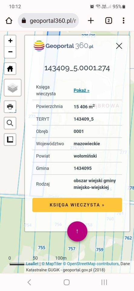 Działka budowlana Arciechów Dąbrowa. Zdjęcie 3