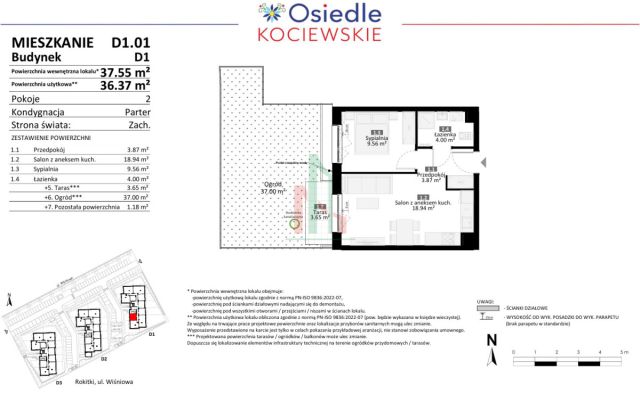 Mieszkanie 2-pokojowe Rokitki. Zdjęcie 17