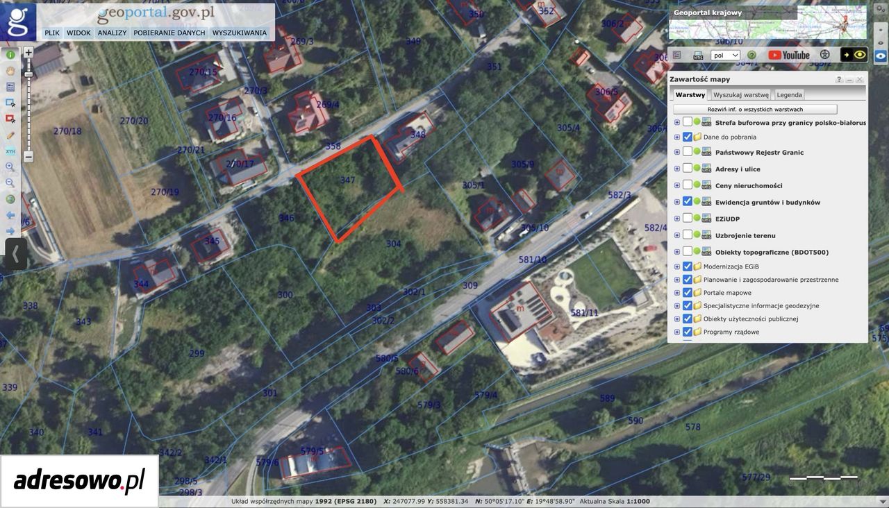 Działka budowlana Szczyglice, ul. Nad Jazem. Zdjęcie 2