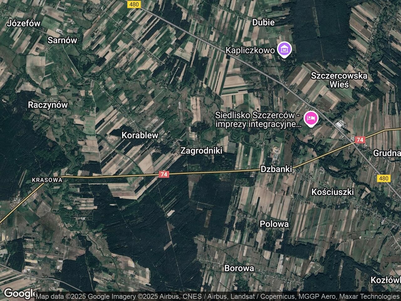 Działka rolno-budowlana Zagrodniki