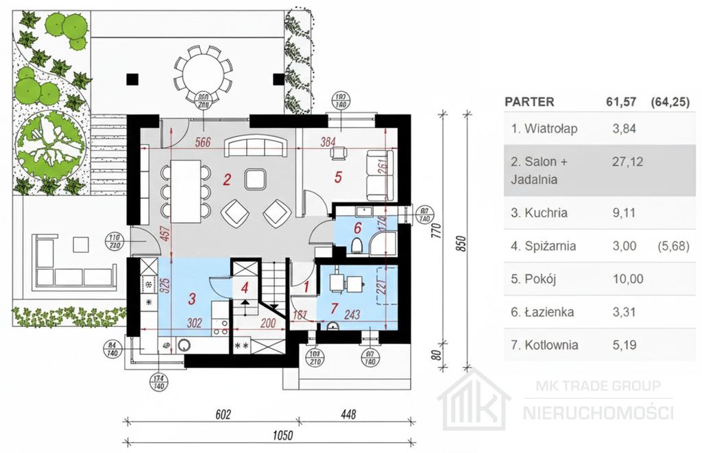 dom wolnostojący, 5 pokoi Kłaj. Zdjęcie 9