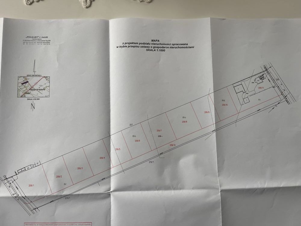 Działka budowlana Rogoźnica-Kolonia. Zdjęcie 3