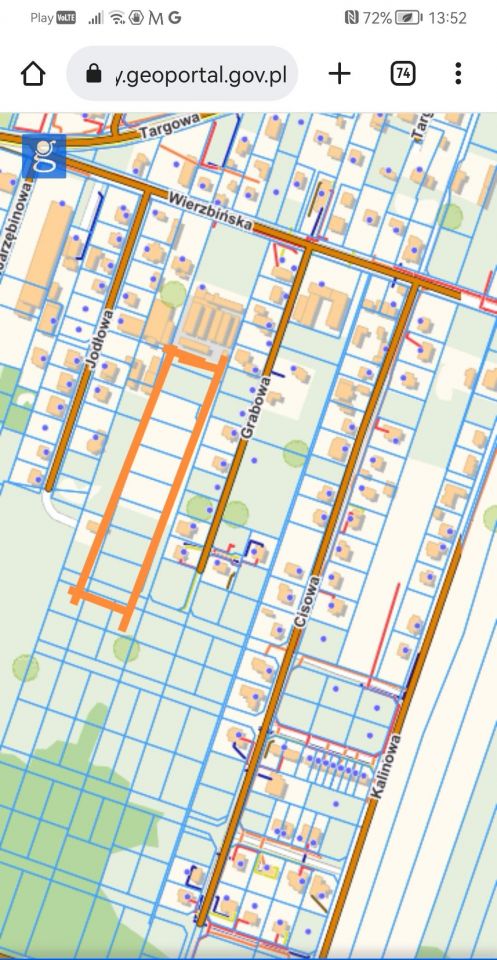 Działka budowlana Aleksandrów Łódzki Wierzbno, ul. Wierzbińska. Zdjęcie 3
