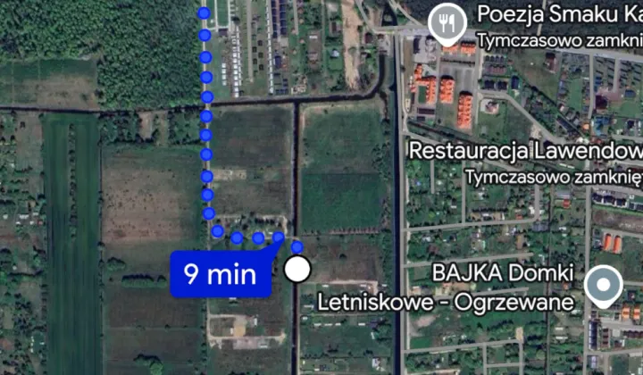 Działka rolna Karwia