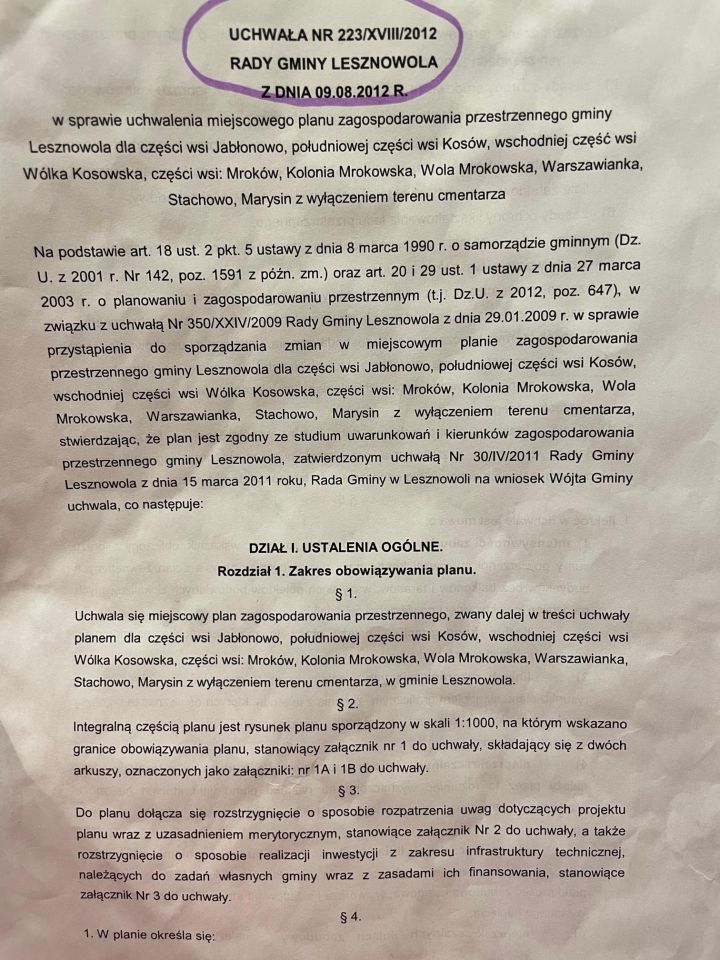 Działka budowlana Stachowo, ul. Karasia. Zdjęcie 7