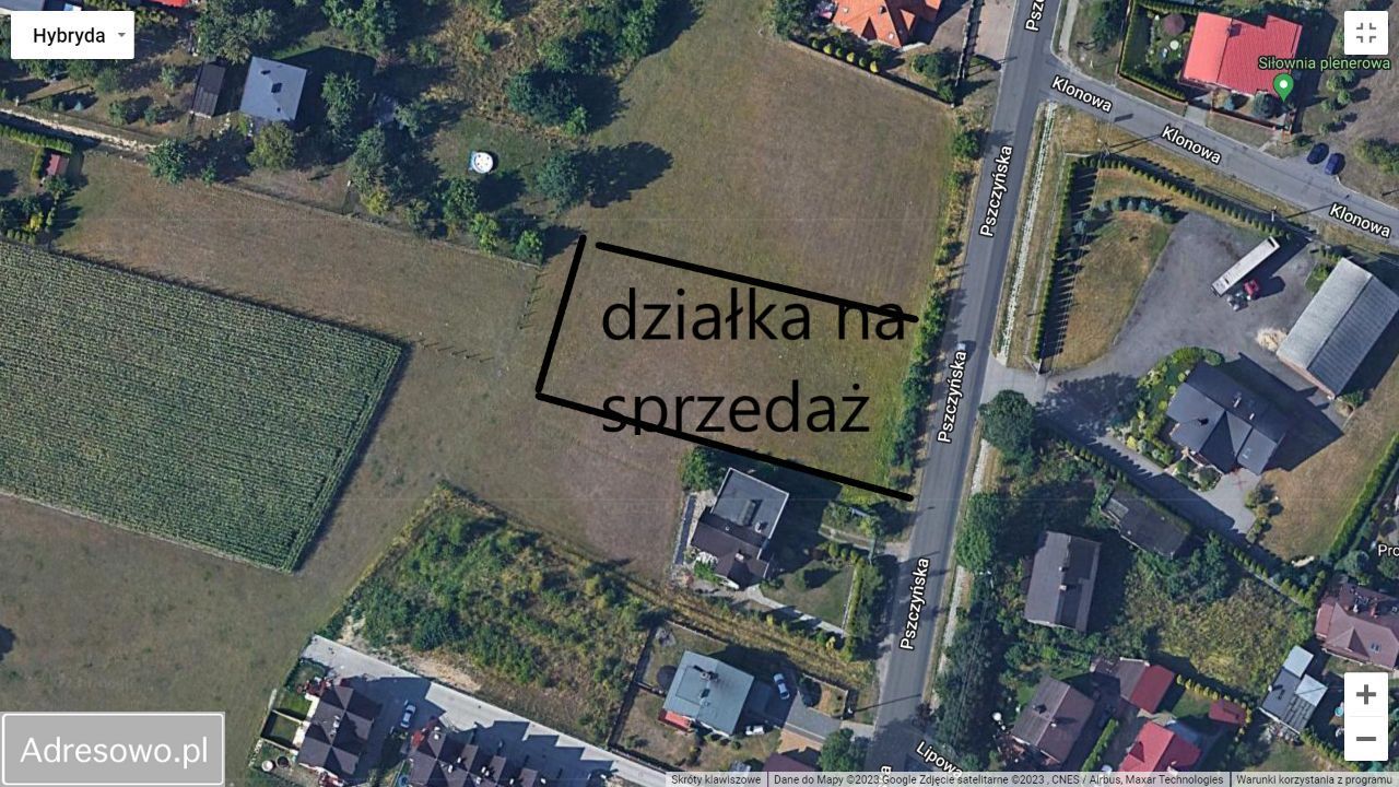 Działka budowlana Mikołów Centrum, ul. Pszczyńska