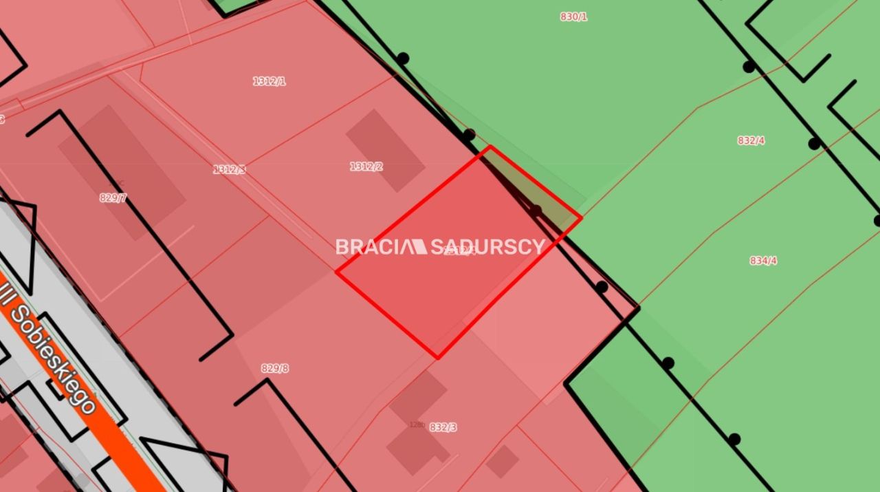 Działka inwestycyjna Sąspów. Zdjęcie 4