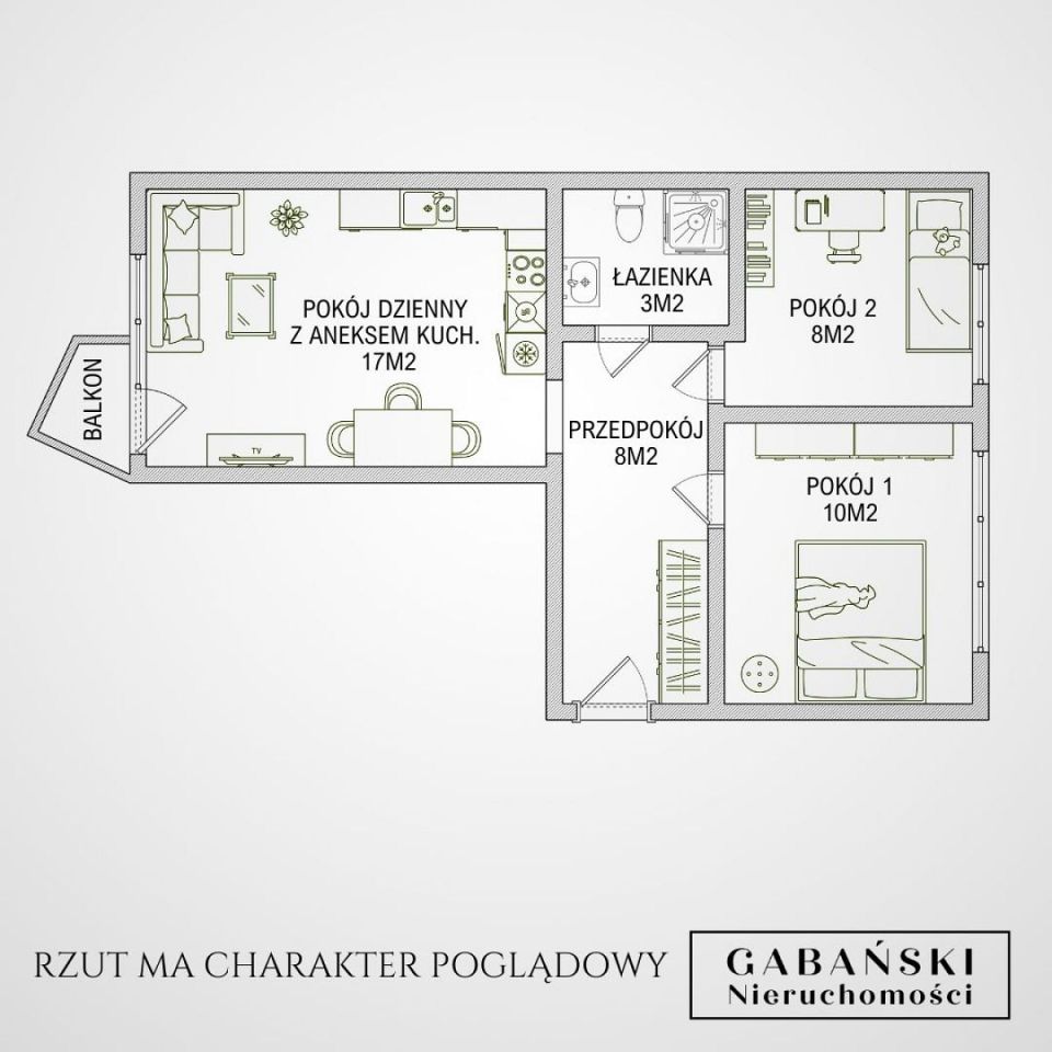 Mieszkanie 3-pokojowe Tarnów Śródmieście, ul. Nowy Świat. Zdjęcie 16