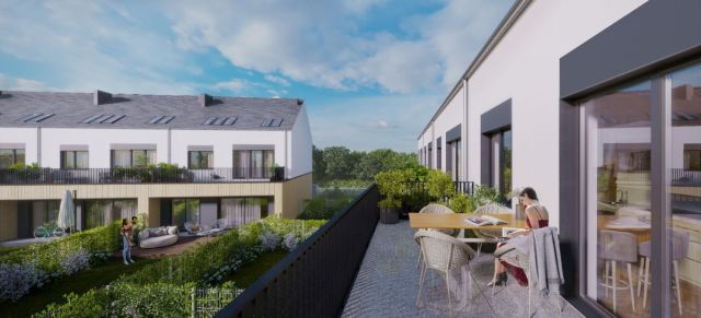 dom szeregowy, 5 pokoi Wrocław, ul. gen. Tadeusza Kutrzeby. Zdjęcie 2