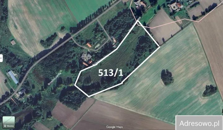 Działka rolna Witków