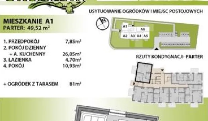 Mieszkanie 2-pokojowe Kąty Wrocławskie, ul. Janusza Korczaka