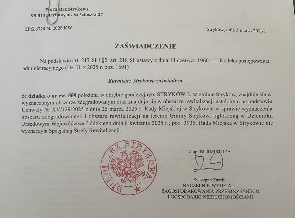 Działka budowlana Wola Błędowa. Zdjęcie 6