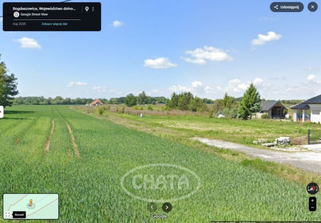 Działka budowlana Bogdaszowice, ul. Chmielna. Zdjęcie 3