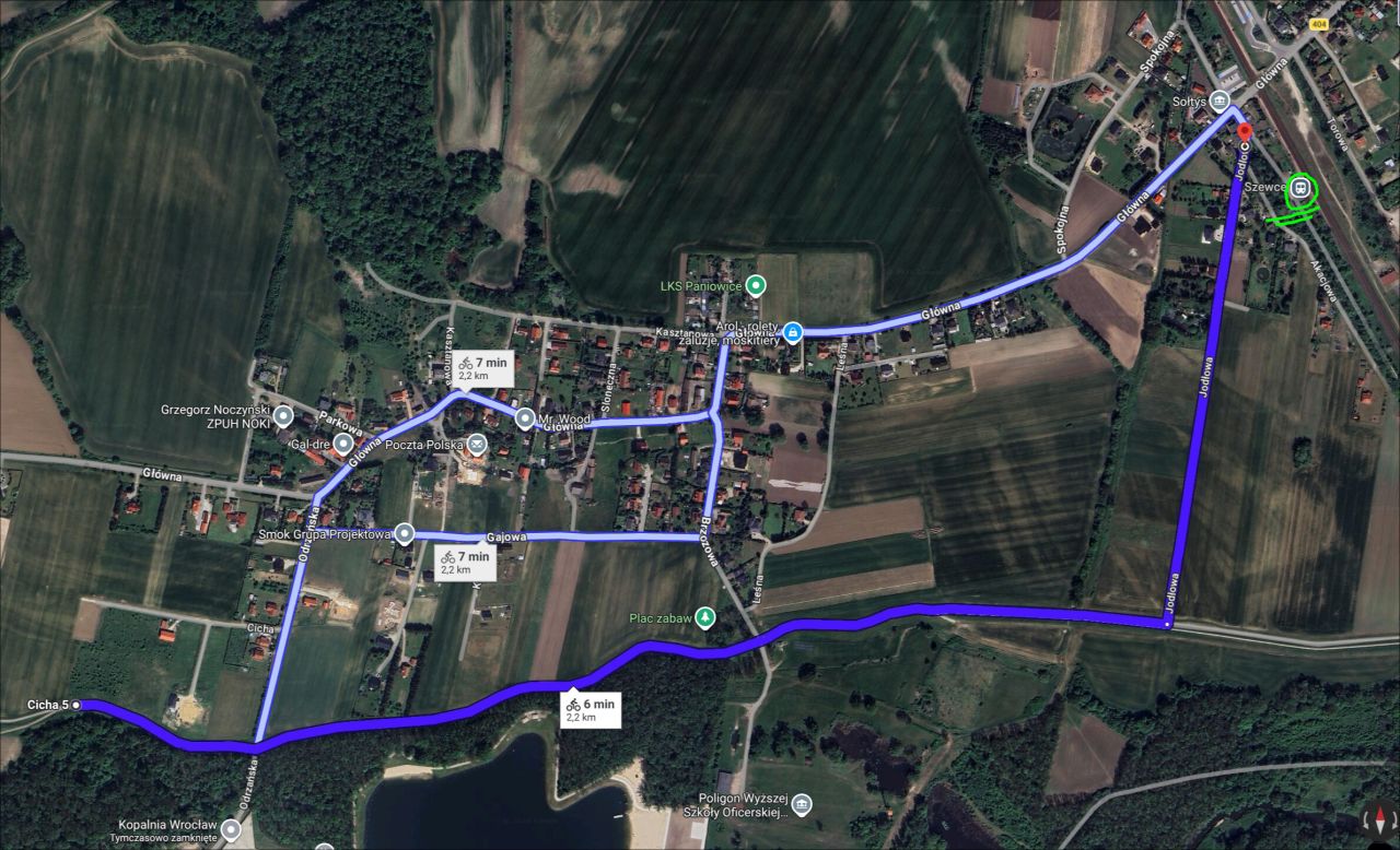 Działka siedliskowa Paniowice, ul. Cicha. Zdjęcie 5