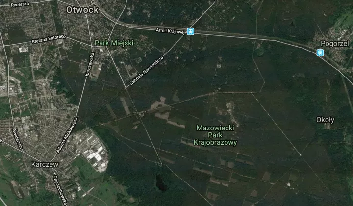 Działka leśna Otwock Soplicowo, ul. Hrabiego