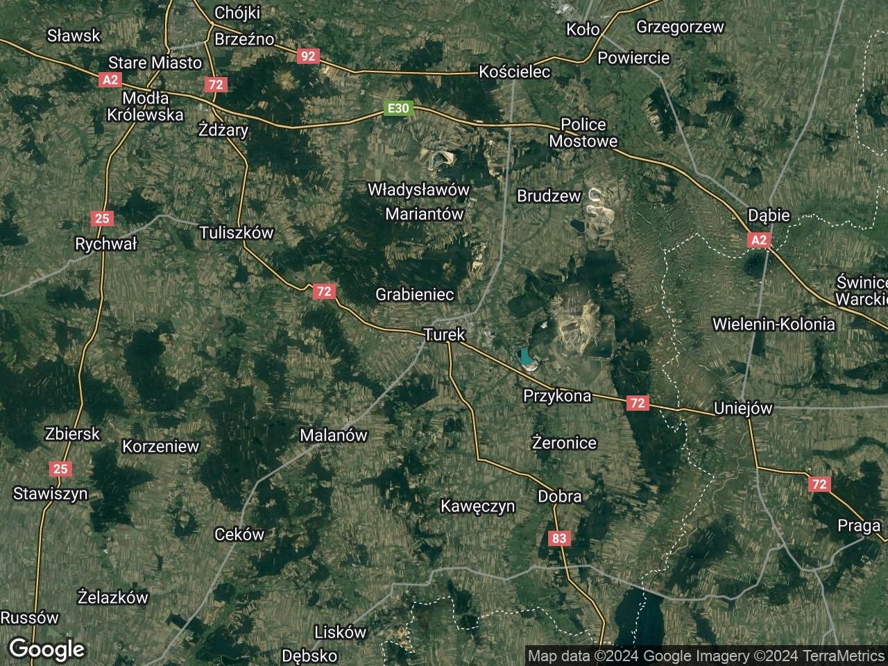 Działka Turek, bez pośrednika 1200 m2 390 000 zł