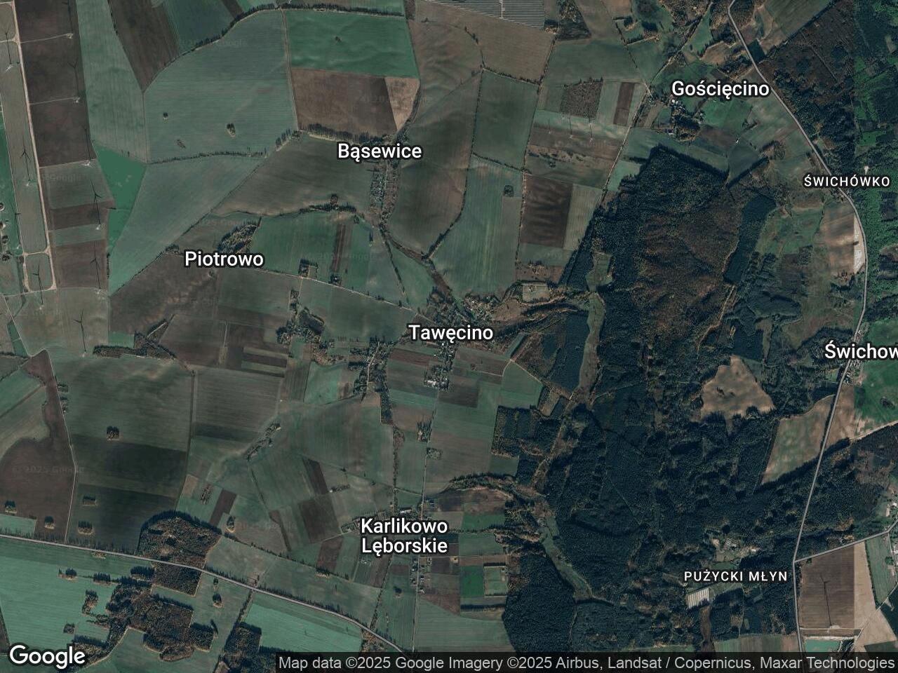 Działka budowlana Tawęcino