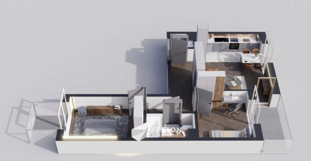 Mieszkanie 3-pokojowe Ząbki, ul. ks. Ignacego Skorupki. Zdjęcie 3