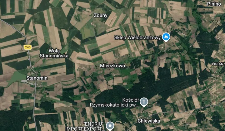 Działka rolna Mleczkowo