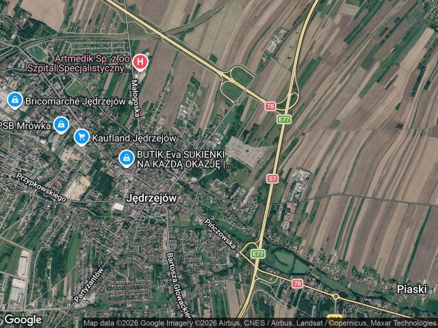 Działka Jędrzejów, ul. Brzozowa. Zdjęcie 1