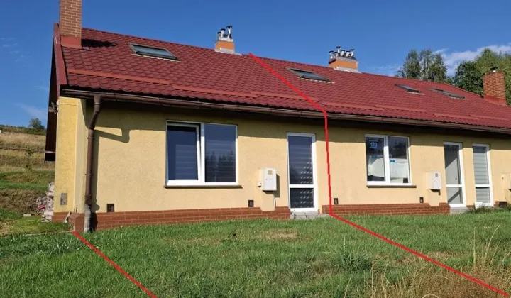 dom szeregowy, 3 pokoje Ptaszków, 110