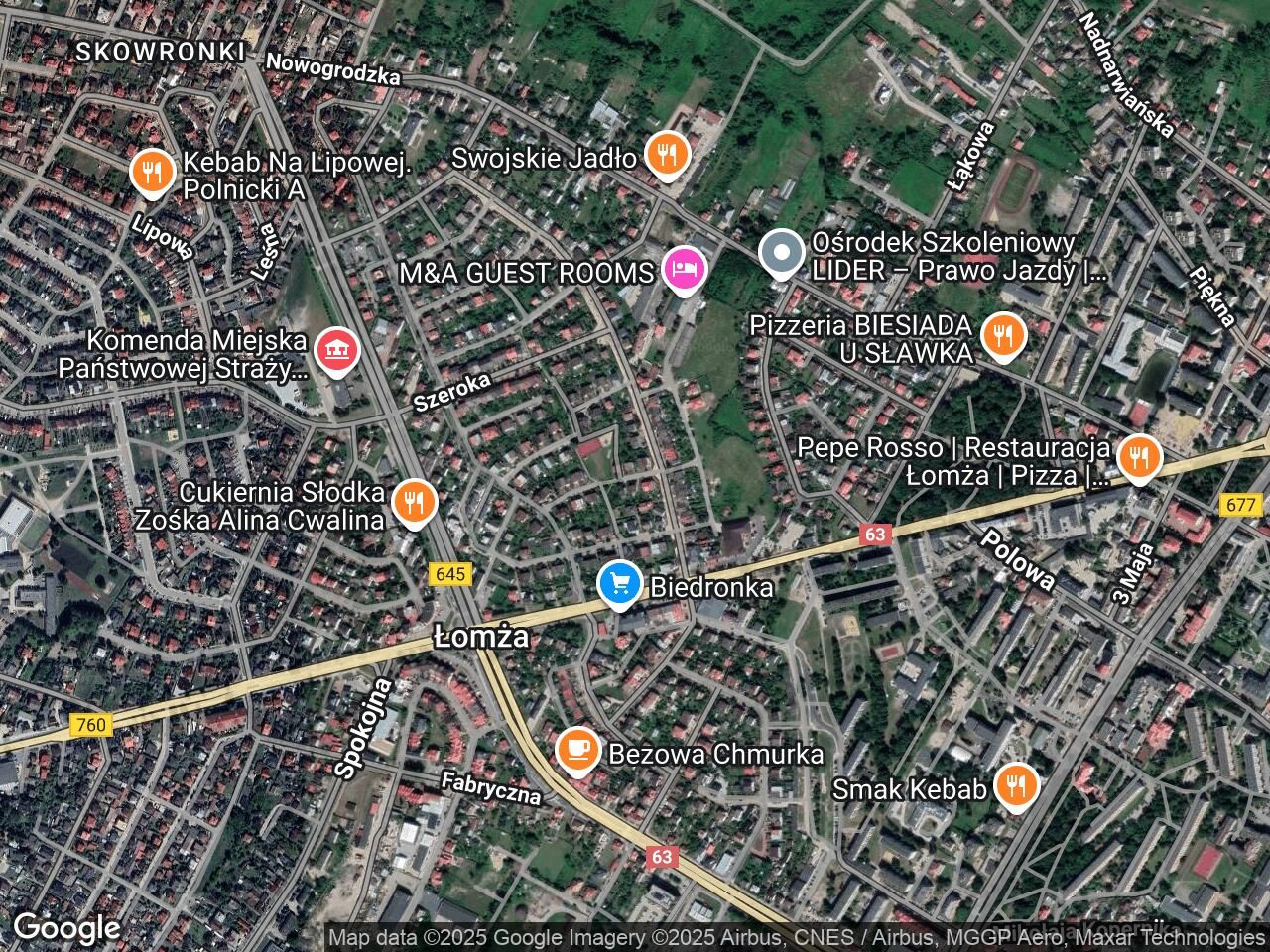 Działka rolna Łomża, ul. Bursztynowa