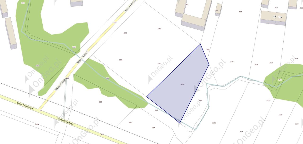 Działka rolno-budowlana Goniądz, ul. Konstytucji 3 Maja. Zdjęcie 4