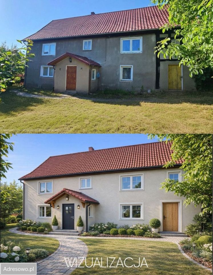 dom wolnostojący, 5 pokoi Bierna Nowoszyce. Zdjęcie 9