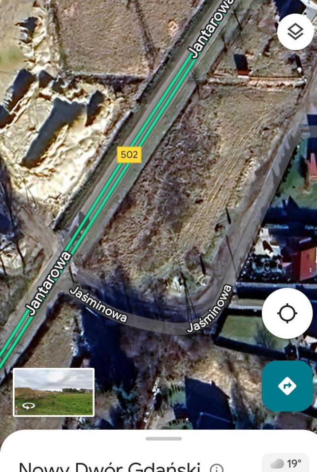 Działka budowlana Nowy Dwór Gdański Centrum, ul. Jaśminowa. Zdjęcie 3