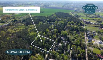Działka inwestycyjna Konstantynów Łódzki, ul. Bukowa