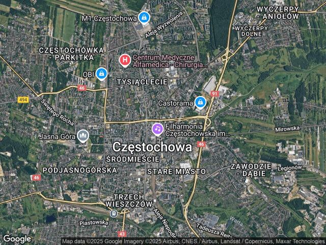 Mieszkanie 3-pokojowe Częstochowa Centrum, ul. Wilsona. Zdjęcie 1
