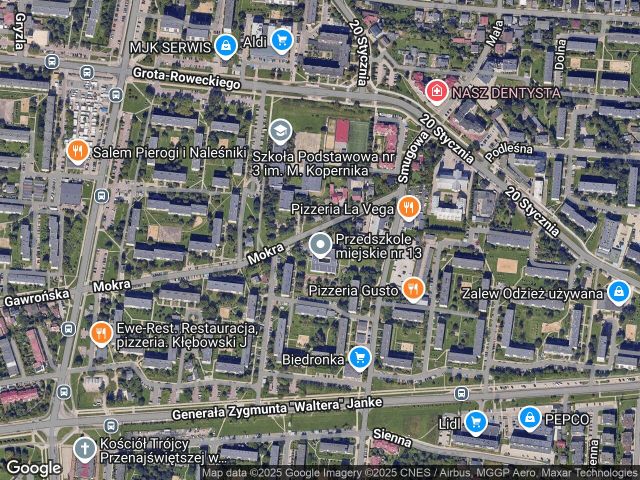 Mieszkanie 2-pokojowe Pabianice Centrum, ul. Mokra. Zdjęcie 1