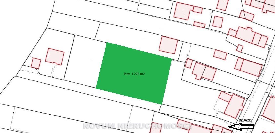 Działka budowlana Tarnowskie Góry Rybna. Zdjęcie 2